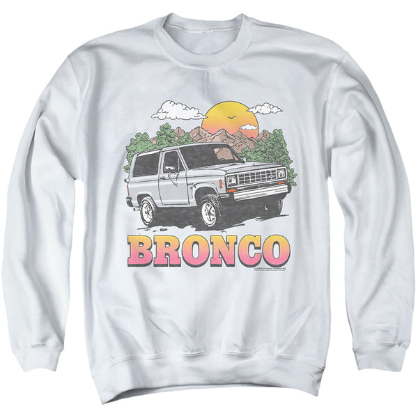 Ford Bronco - Bronco In The Mountains Adult Crewneck Sweatshirt