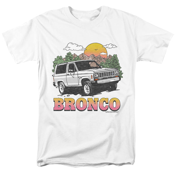 Ford Bronco - Bronco In The Mountains Adult Regular Fit Short Sleeve