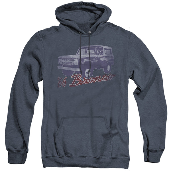 Ford Bronco - 66 Bronco Classic Adult Heather Hoodie