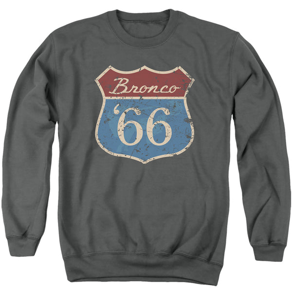 Ford Bronco - Route 66 Bronco Adult Crewneck Sweatshirt