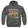 Ford Bronco - Bronco 1978 Youth Hooded Sweatshirt
