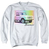 Ford Bronco - Retro Rainbow Adult Crewneck Sweatshirt