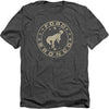 Ford Bronco - Vintage Star Bronco Adult Regular Fit Heather Short Sleeve
