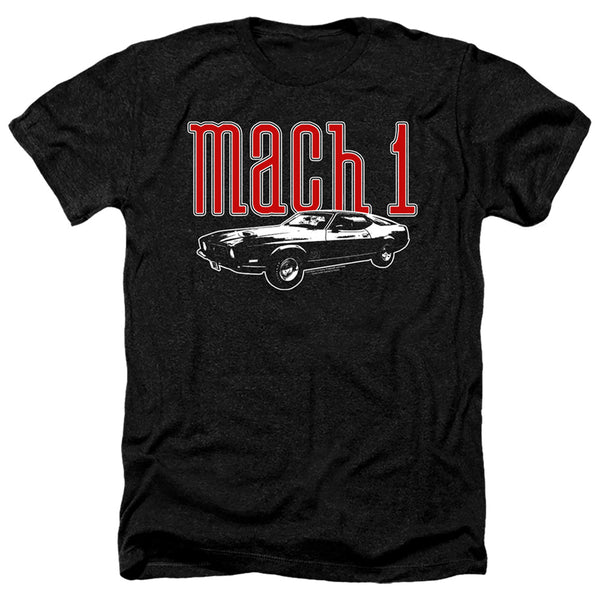 Ford Mustang - Mach 1 Adult Regular Fit Heather Short Sleeve