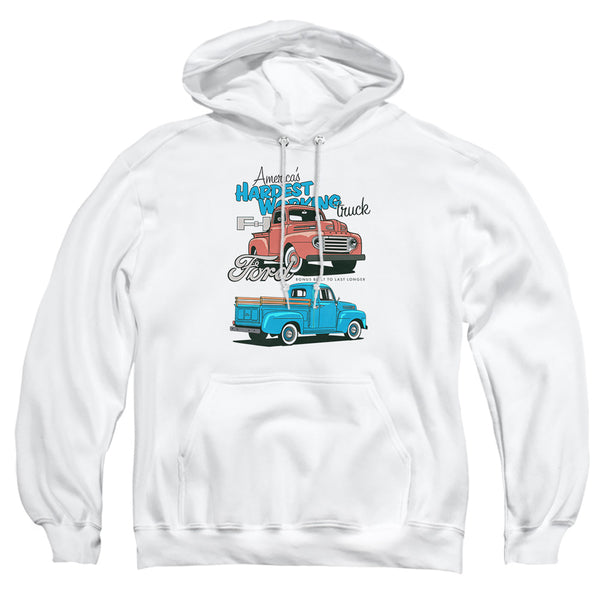 Ford Trucks - Hardest Working Adult Pullover Hoodie
