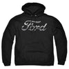 Ford - Chrome Ford Logo Adult Pullover Hoodie