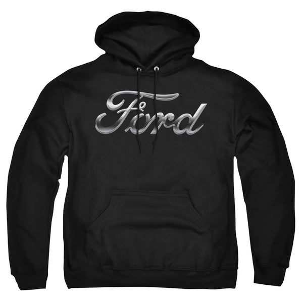 Ford - Chrome Ford Logo Adult Pullover Hoodie
