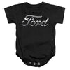 Ford - Chrome Ford Logo Infant Snapsuit