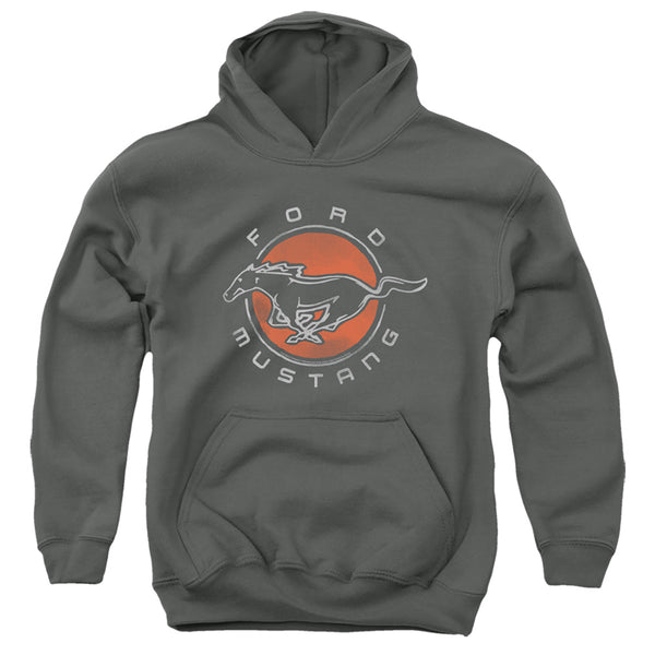 Ford Mustang - Mustang Circle Youth Hooded Sweatshirt