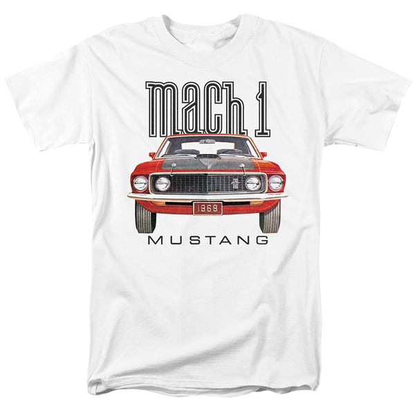 Ford Mustang - 69 Mach 1 Adult Regular Fit Short Sleeve