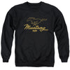 Ford Mustang - Pony Script Adult Crewneck Sweatshirt