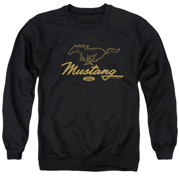Ford Mustang - Pony Script Adult Crewneck Sweatshirt