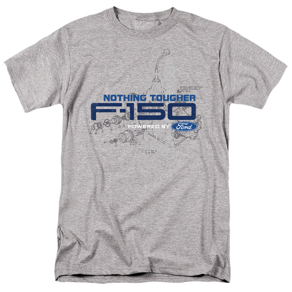 Ford Trucks - Engine Schematic Adult Regular Fit Short Sleeve