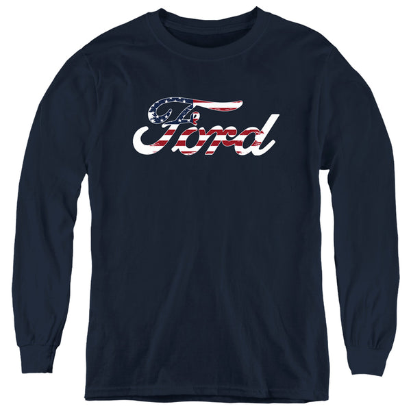 Ford - Flag Logo L - S Youth