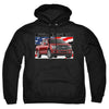 Ford Trucks - F 150 Flag Adult Pullover Hoodie