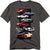 Ford Mustang - Mustang Stack Adult Regular Fit Short Sleeve