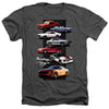 Ford Mustang - Mustang Stack Adult Regular Fit Heather Short Sleeve