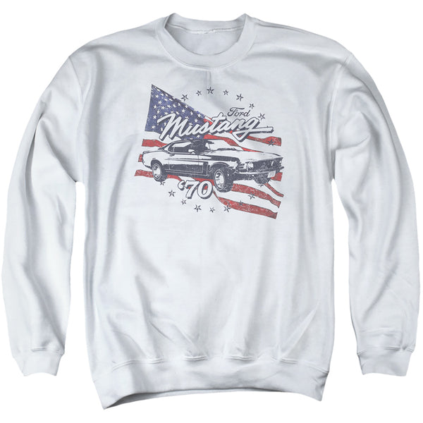 Ford Mustang - 70 Mustang Adult Crewneck Sweatshirt