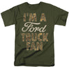 Ford - Ford Truck Man Camo Adult Regular Fit Short Sleeve