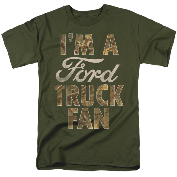 Ford - Ford Truck Man Camo Adult Regular Fit Short Sleeve