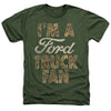 Ford - Ford Truck Man Camo Adult Regular Fit Heather Short Sleeve