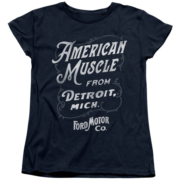 Ford - American Muscle Classic Script Women's Short Sleeve