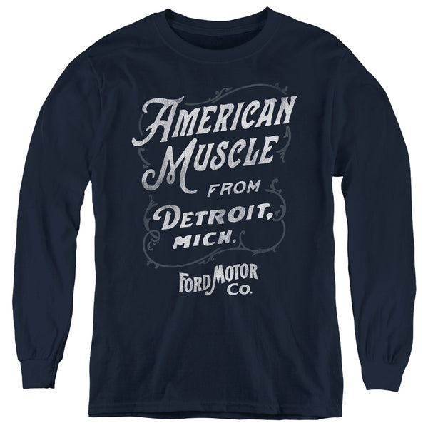 Ford - American Muscle Classic Script L - S Youth