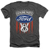 Ford - Genuine Parts Flag Adult Regular Fit Heather Short Sleeve