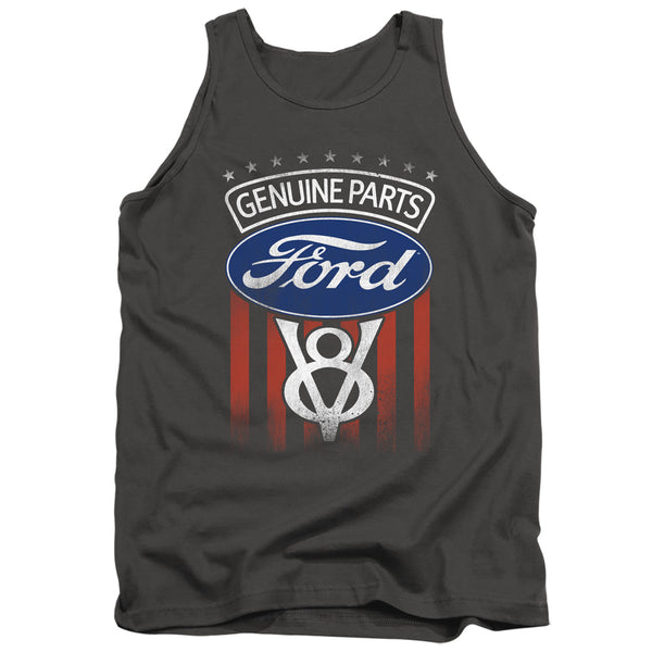 Ford - Genuine Parts Flag Adult Tank Top