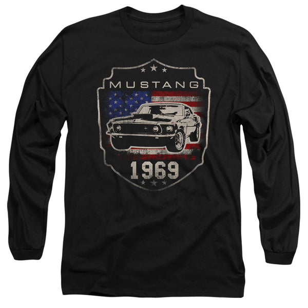 Ford - Mustang 1969 Flag Adult Long Sleeve