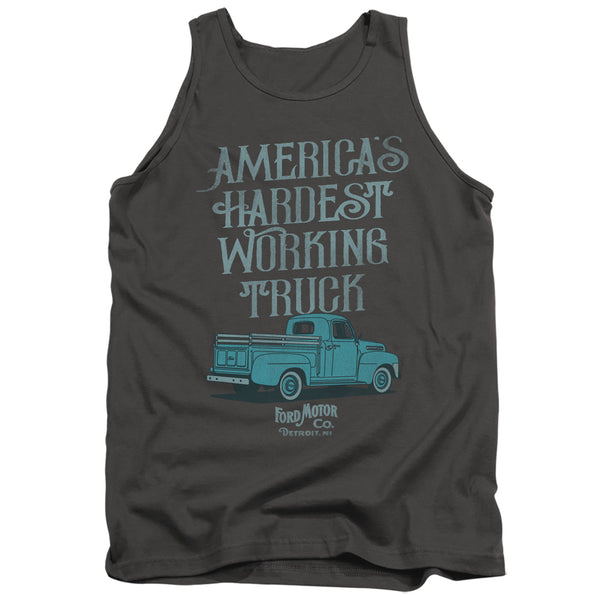 Ford - Vintage America's Hardest Working Truck Adult Tank Top