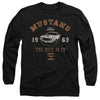 Ford Mustang - Mustang The Boss Is In Adult Long Sleeve
