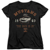 Ford Mustang - Mustang The Boss Is In Women's Short Sleeve