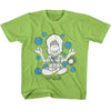 Fraggle Rock Mokey And Flowers-Youth S/S Tshirt