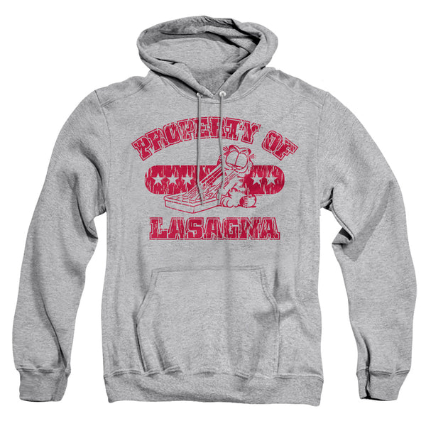 Garfield - Property Of Lasagna Adult Pullover Hoodie