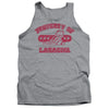 Garfield - Property Of Lasagna Adult Tank Top