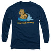 Garfield - I Dont Do Mornings Adult Long Sleeve