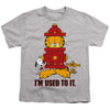 Garfield - Im Used To It Youth Short Sleeve
