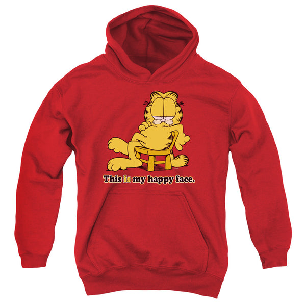 Garfield - Happy Face Youth Hooded Sweatshirt