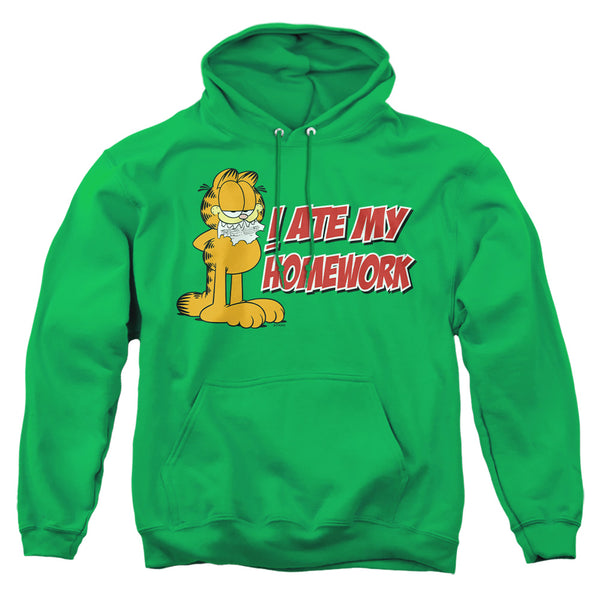Garfield - I Ate My Homework Adult Pullover Hoodie