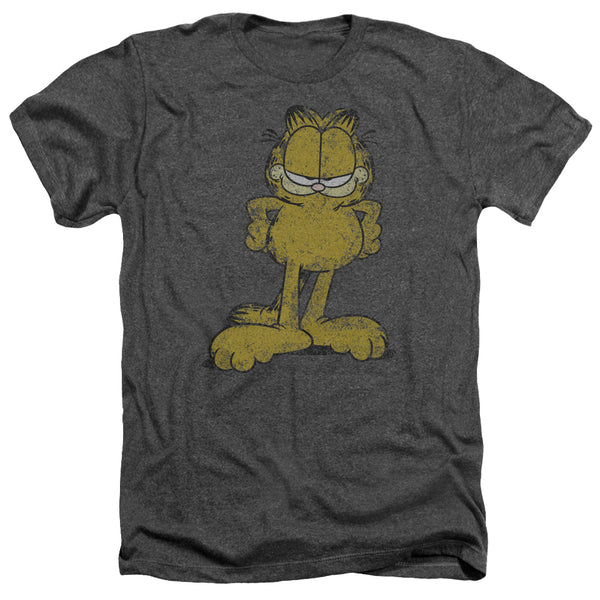 Garfield - Big Ol Cat Adult Regular Fit Heather Short Sleeve