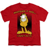 Garfield - I Didnt Do It Youth Short Sleeve