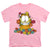 Garfield - In The Garden Youth Short Sleeve