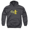 Garfield - Just Pretend Im Listening Youth Hooded Sweatshirt
