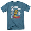 Garfield - Waking Up Is Hard To Do Adult Regular Fit Short Sleeve