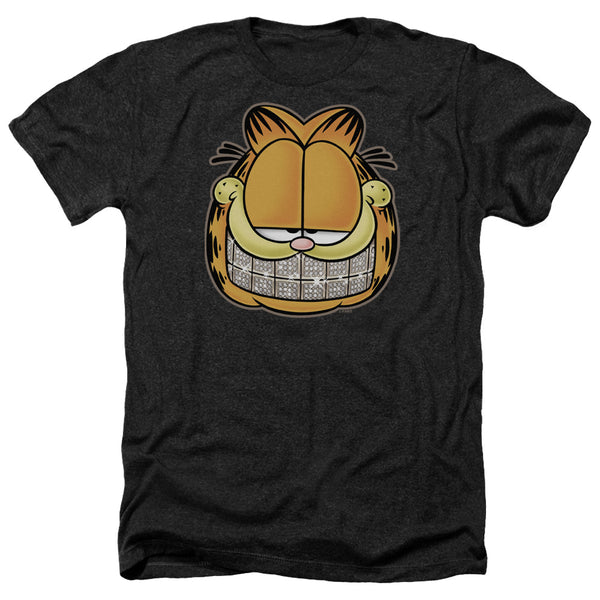Garfield - Nice Grill Adult Regular Fit Heather Short Sleeve