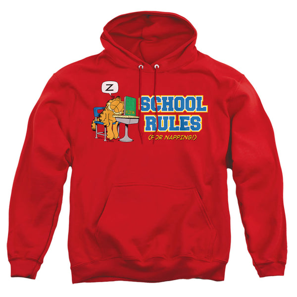 Garfield - School Rules Adult Pullover Hoodie