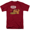 Garfield - Eat And Sleep Adult Regular Fit Short Sleeve