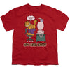 Garfield - Compute This Youth Short Sleeve