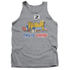 Garfield - This Is Living Adult Tank Top